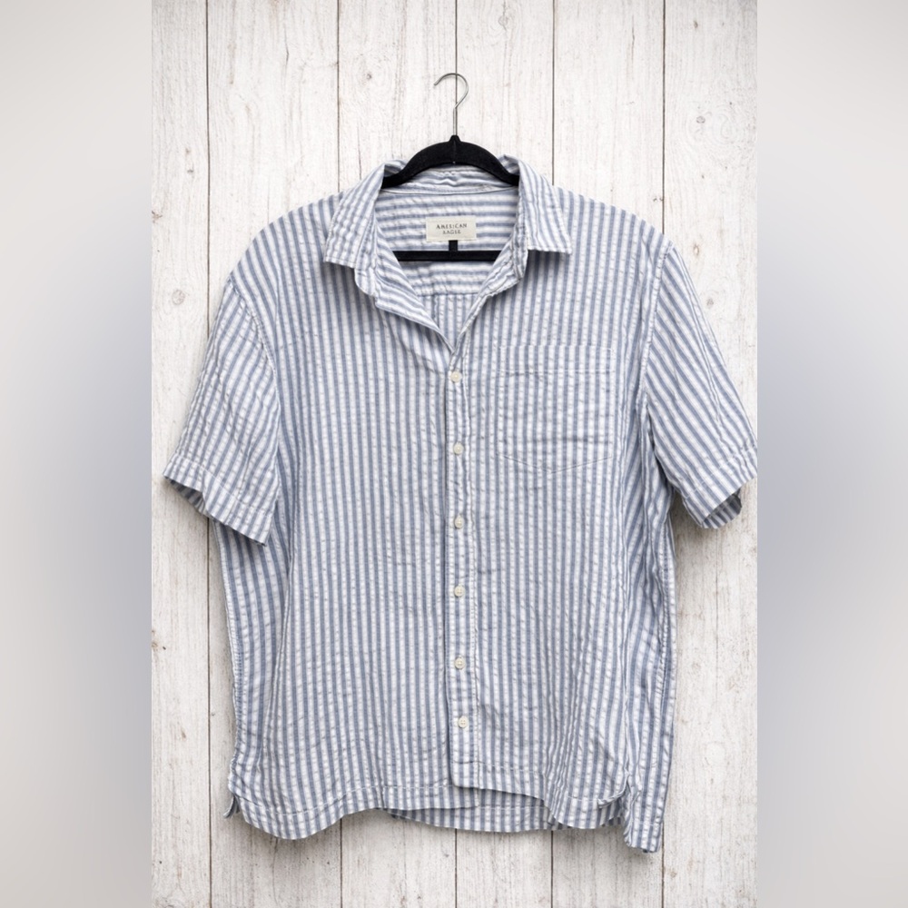 American Eagle Striped Shirt